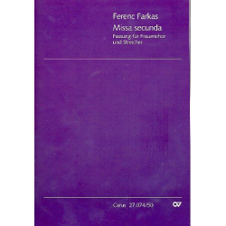 Missa secunda : für Frauenchor und - Ferenc Farkas