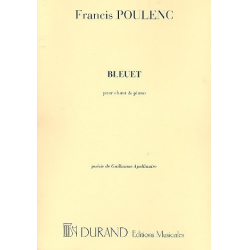 Bleuet, : pour chant et piano - Francis Poulenc