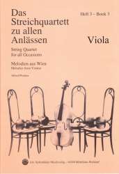 Das Streichquartett zu allen Anlässen Band 3 - Viola -Alfred Pfortner