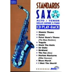 Standards Sax (alto / tenor saxophone + CD) - Diverse