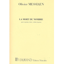 La mort du nombre : pour soprano, - Olivier Messiaen