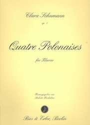4 Polonaises op.1 : für Klavier - Clara Schumann