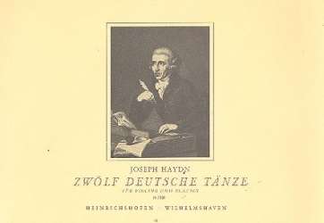 12 deutsche Tänze : für - Franz Joseph Haydn