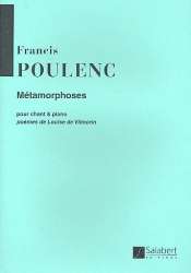 Metamorphoses : pour voix moyenne - Francis Poulenc