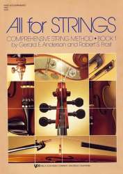 Alles für Streicher Band 1 / All For Strings vol.1 - (english) Klavier / Piano - Gerald Anderson