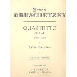 Streichquartett D-Dur Nr.3 - Georg Druschetzky