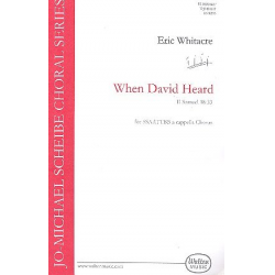 When David heard : for mixed - Eric Whitacre