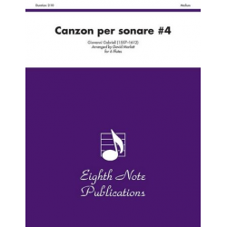 Canzon per sonare #4 - Giovanni Gabrieli / Arr. David Marlatt