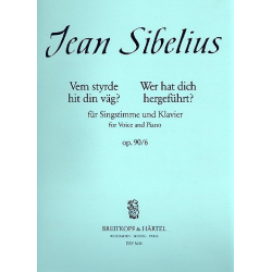 6 Lieder op. 90 - Jean Sibelius