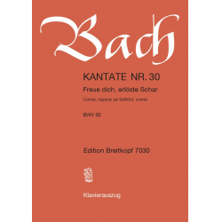Freue dich erlöste Schar : -Johann Sebastian Bach / Arr.Günter Raphael