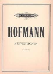 5 Inventionen für 2 Klarinetten - Wolfgang Hofmann