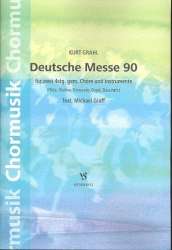 Deutsche Messe 90 : für 2 gem Chöre, - Kurt Grahl