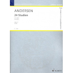 24 Studien op.21 : für - Joachim Andersen