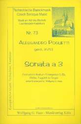 Sonata a 3 : - Alessandro Poglietti