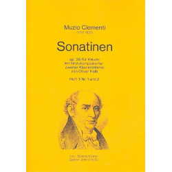 6 Sonatinen op.36 Band 1 für Klavier : - Muzio Clementi
