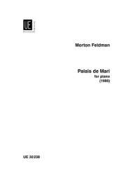 Palais de Mari : for piano (1986) - Morton Feldman
