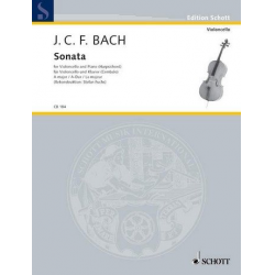 Sonate A-Dur : für Violoncello und - Johann Christoph Friedrich Bach