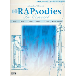 10 RAPsodies in Concert (+CD) : - Manfred Schmitz