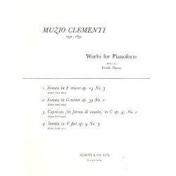 Sonate f-Moll op.14,3 : für - Muzio Clementi