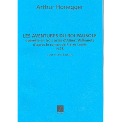 Les aventures du roi Pausole H76 - Arthur Honegger
