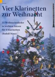 4 Klarinetten zur Weihnacht - Traditional / Arr. Rudolf Mauz