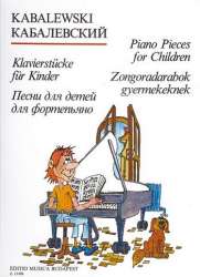 Klavierstücke für Kinder - Dmitri Kabalewski