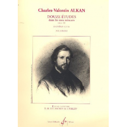 12 études op.39 vol.2 (8-12) : - Charles Henri Valentin Alkan