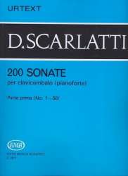 200 Sonaten Band 1 (Sonaten Nr.1-50) : - Domenico Scarlatti