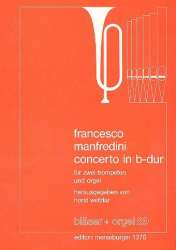 Concerto B-Dur : für 2 Trompeten - Francesco Onofrio Manfredini