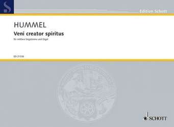 Veni creator spiritus op.103g : - Bertold Hummel