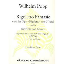 Rigoletto-Fantasie nach Rigoletto - Wilhelm Popp