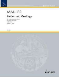 Lieder und Gesänge Band 1 : - Gustav Mahler