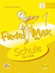 Fiedel-Max für Viola - Schule, Band 1 - Andrea Holzer-Rhomberg