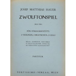 Zwölftonspiel : Mai 1958 - Josef Matthias Hauer