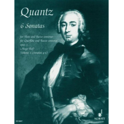 6 Sonaten op.1 Band 2 (Nr.4-6) : - Johann Joachim Quantz