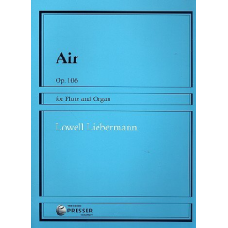 Air op.106 : for flute and organ - Lowell Liebermann