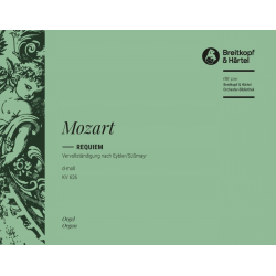 Requiem d-Moll KV626 : für Soli, - Wolfgang Amadeus Mozart / Arr. Leonard Bernstein