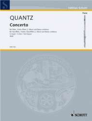 Concerto G-Dur : für Flöte, - Johann Joachim Quantz