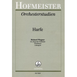 Orchesterstudien Harfe : Opern - Richard Wagner