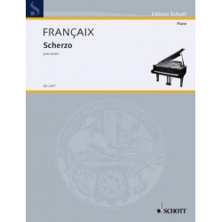 Scherzo : pour piano - Jean Francaix