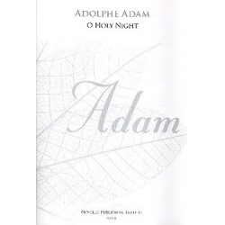 O holy Night : for mixed chorus and organ - Adolphe Charles Adam