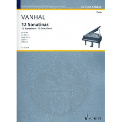 12 Sonatinas op.41 : für Klavier - Johann Baptist (Krtitel) Vanhal