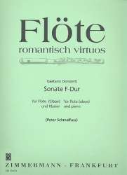 Sonate F-Dur : für Flöte (Oboe) -Gaetano Donizetti