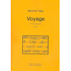Voyage : für 5 Blockflöten (Ensemble) - Hartmut Tripp