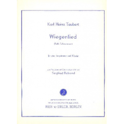 Wiegenlied : für Gesang und - Karl Heinz Taubert