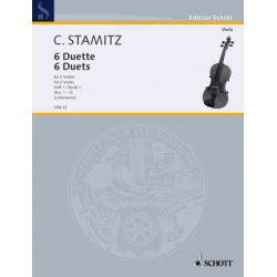 6 Duette Band 1 (Nr.1-3) : - Carl Stamitz
