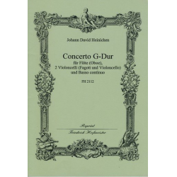 Concerto G-Dur : für Flöte, - Johann David Heinichen