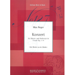 Konzert f-Moll op.114 für Klavier - Max Reger