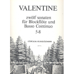12 Sonaten Band 2 (Nr.5-8) : - Roberto Valentino