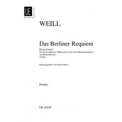 Das Berliner Requiem : Kleine - Kurt Weill